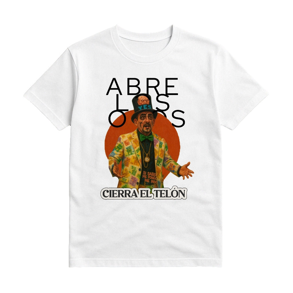 CAMISETA “CIERRA EL TELÓN”