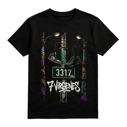 Camiseta con diseño "7 Vírgenes"