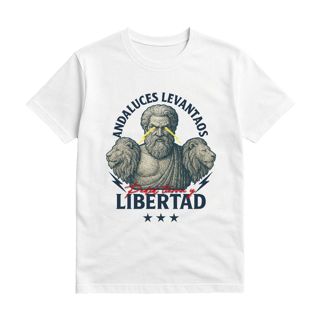 CAMISETA “ANDALUCES LEVANTAOS”