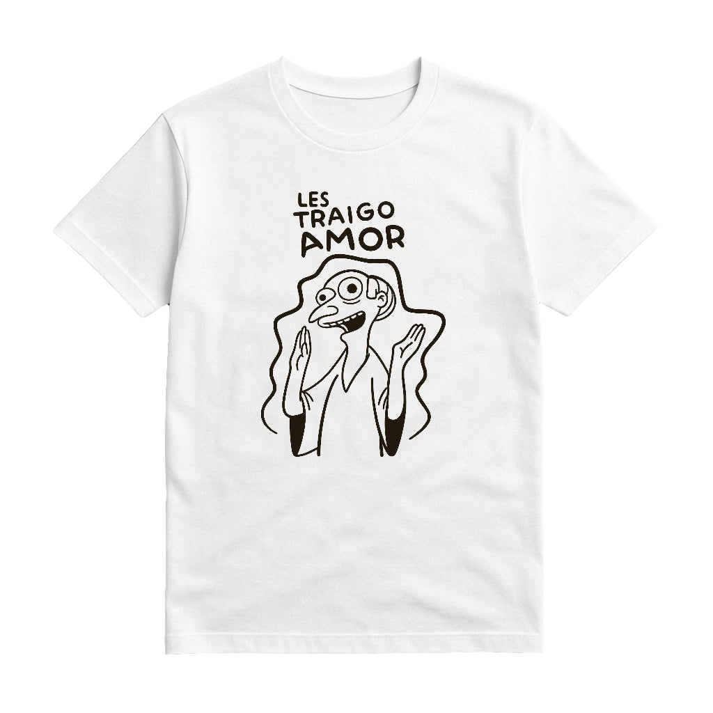 CAMISETA “LES TRAIGO AMOR”