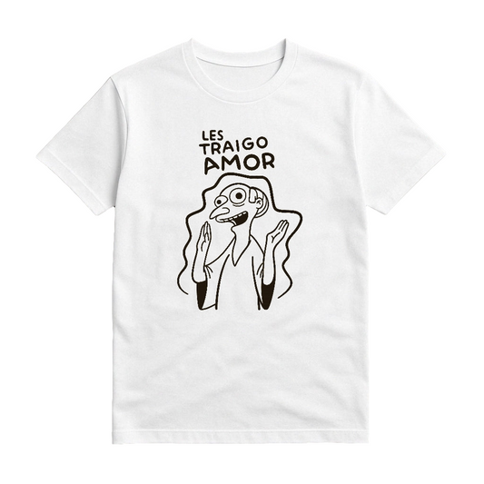 CAMISETA “LES TRAIGO AMOR”