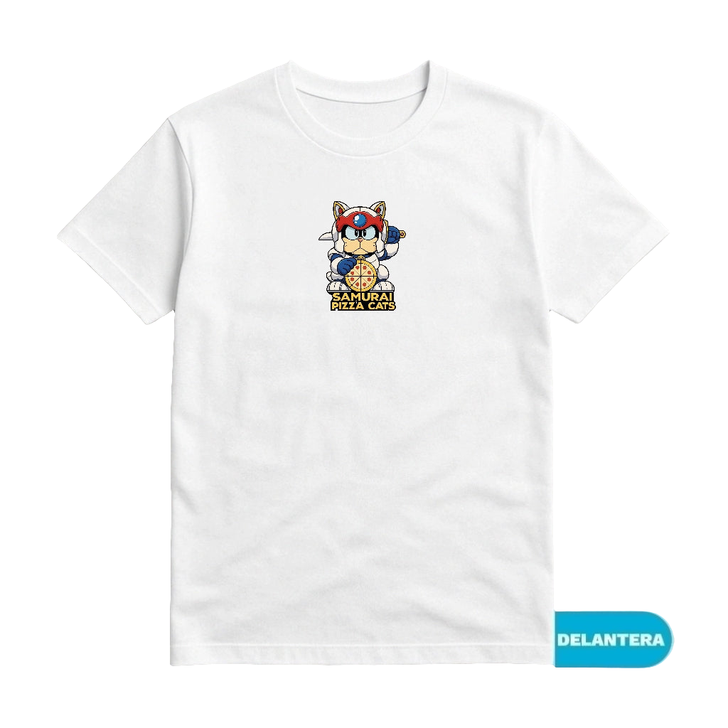 CAMISETA “SAMURAI PIZZA CATS”