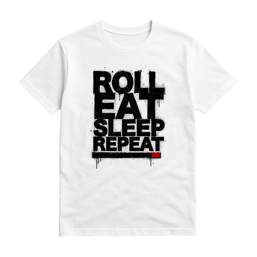 CAMISETA “ROLL EAT SLEEP REPEAT”