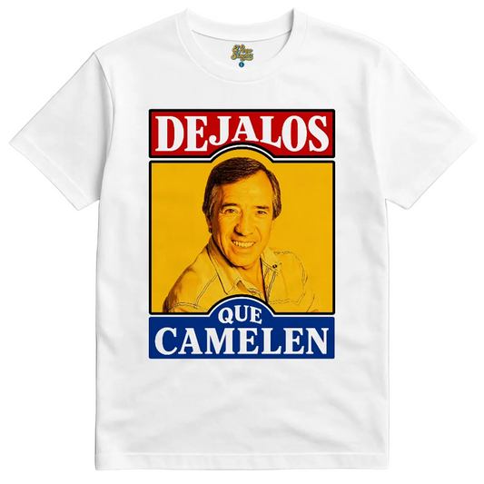 CAMISETA DEJALOS QUE CAMELEN