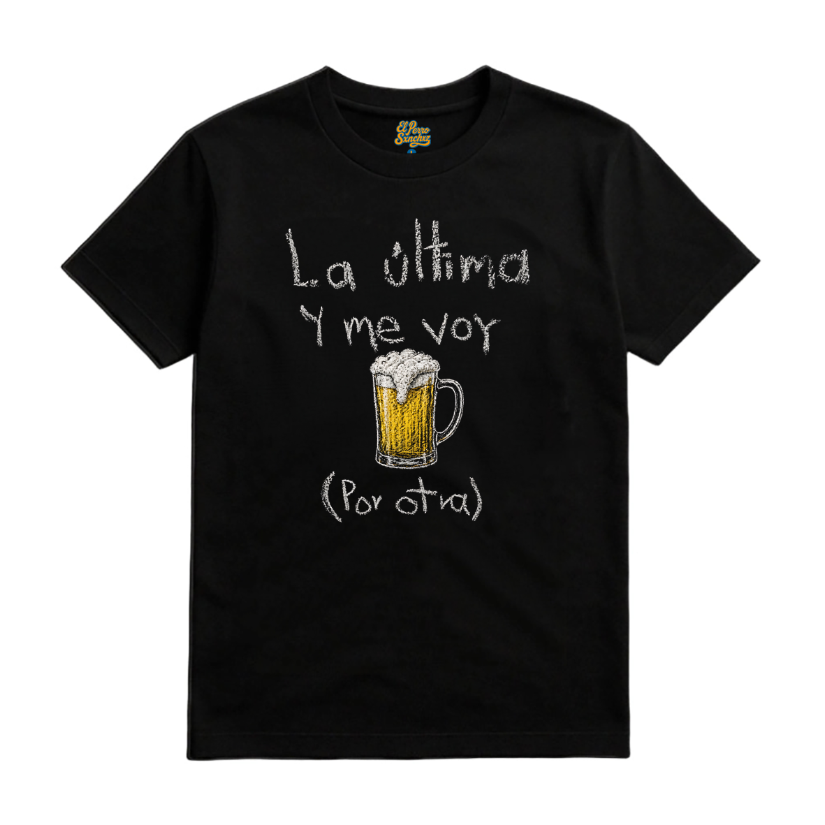 CAMISETA LA ÚLTIMA Y ME VOY