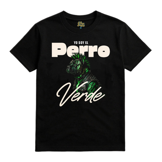 CAMISETA EL PERRO VERDE