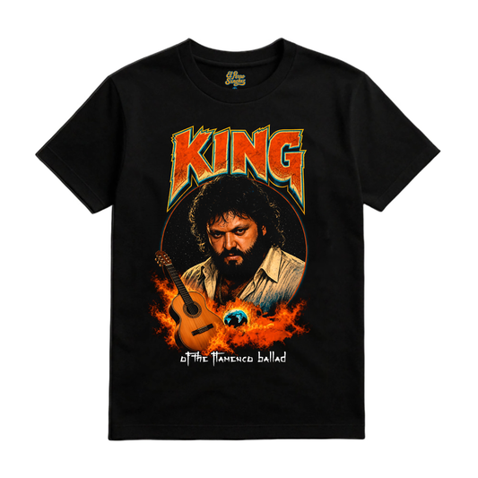 CAMISETA REY DE LA BALADA FLAMENCA