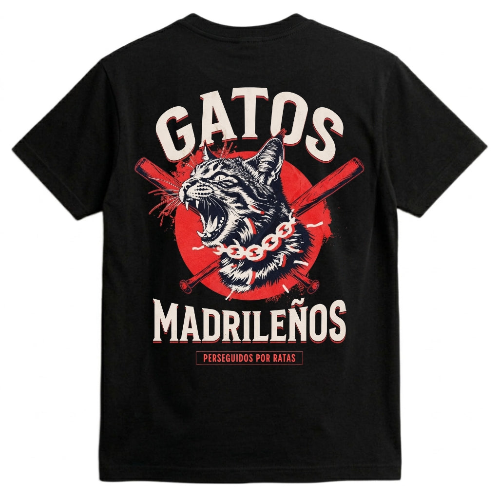 Camiseta Gatos Madrileños